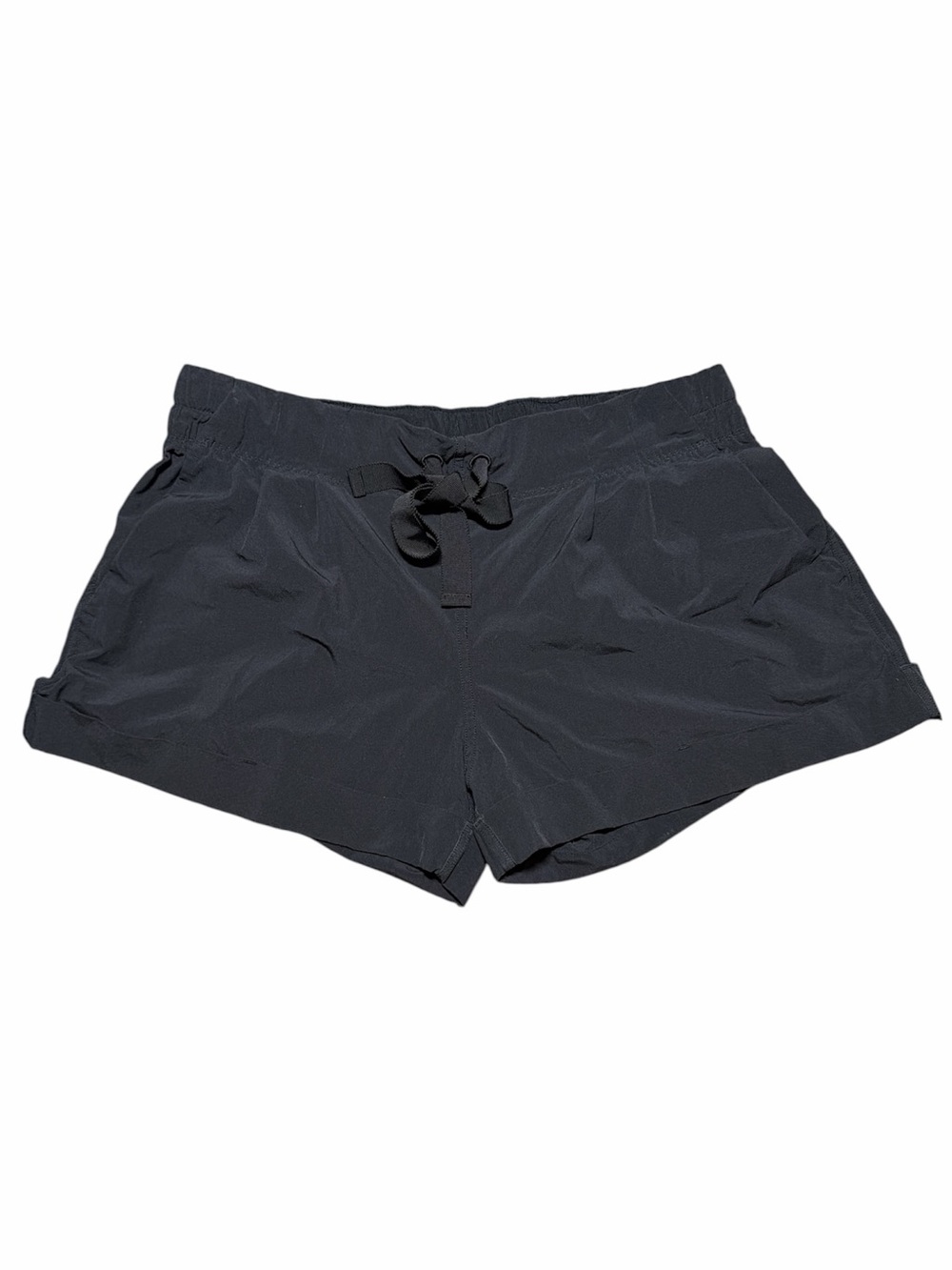 Lululemon Black Cuffed Shorts 2.5” Inseam Size 10
